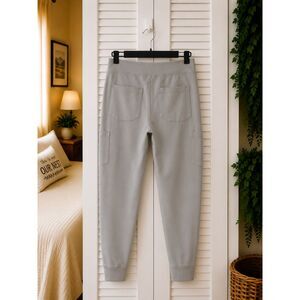 Mandala Cloud Jogger Pants Large Tall NWT Women's Gray Pockets